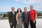 Left to right: Dr. Luis Castro, Dr. Sandra Read (chair), Dr. Yahya Dowlati and Dr. Martin Kassir.